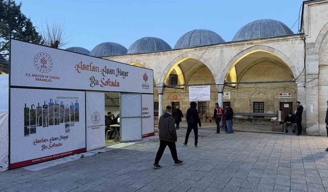 Lüleburgaz'da ilk iftar Sokollu Mehmet Paşa Camii'nde açıldı