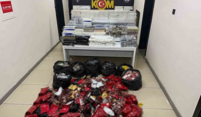 Mersin'de sigara kaçakçılarına operasyon: 4 tutuklama
