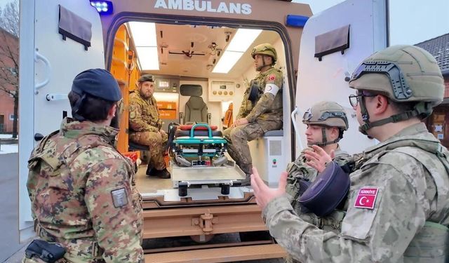 NATO, TSK'nın sağlık birliğini paylaştı: 'NATO güçlerini hazır ve dirençli tutuyor'