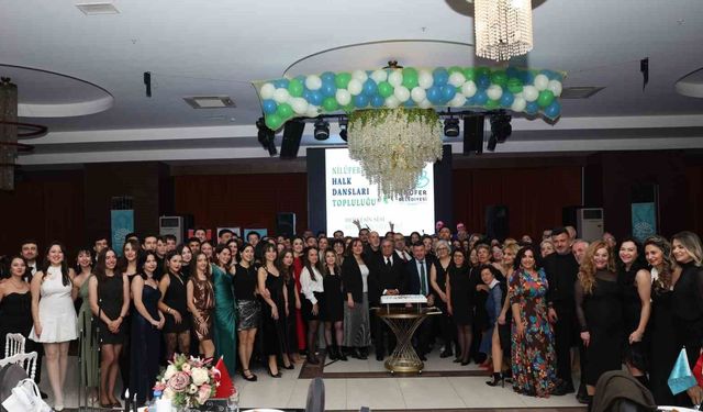 Nilüfer Halk Dansları Topluluğu'ndan 25'inci yıla özel kutlama