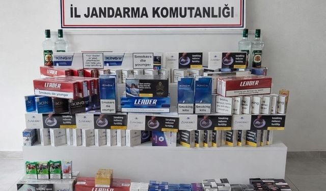 Rize'de kaçak sigara operasyonu