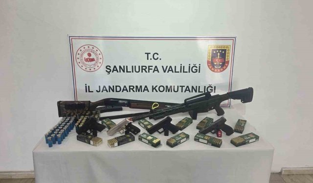 Şanlıurfa'da ruhsatsız silah operasyonu: 1 gözaltı