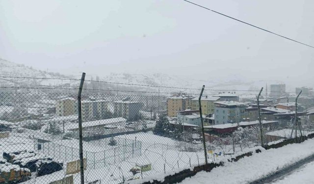 Siirt'te 3 ilçede eğitime kar engeli