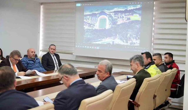 Sinop'ta dünya kupası elemeleri için güvenlik zirvesi