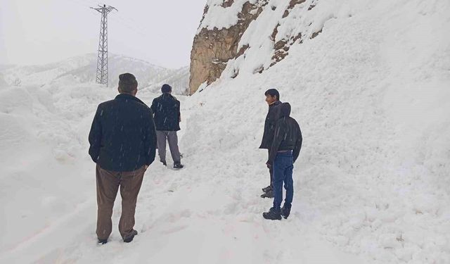 Şirvan'da yolda kalan araçlar kurtarıldı