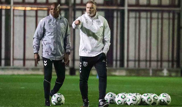 Thorsten Fink, Samsunspor'un başında ilk antrenmanına çıktı