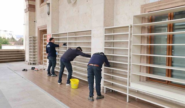 Tokat'ta ibadethaneler Ramazan'a hazırlandı