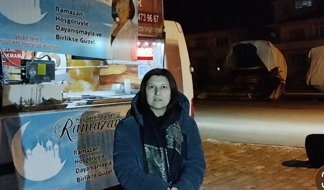 Tokat'ta Ramazan sevinci lokmayla paylaşıldı