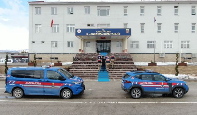 Tunceli'de aranan 2 hükümlü yakalandı, 1 şüpheliye uyuşturucudan işlem yapıldı