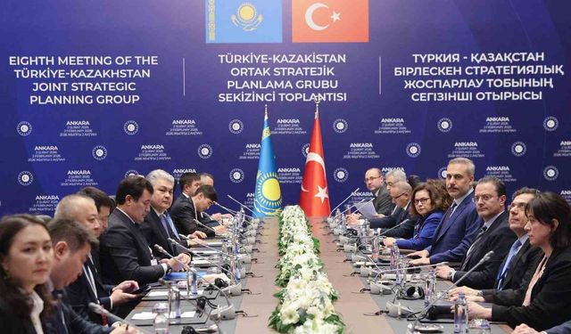 Türkiye-Kazakistan Ortak Stratejik Planlama Grubu 8. Toplantısı başladı
