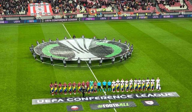 UEFA Konferans Ligi: Samsunspor: 0 - Shkendija: 0 (Maç devam ediyor)