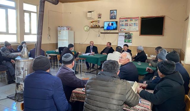 Uşak'ta çiftçilerle sahada buluşma