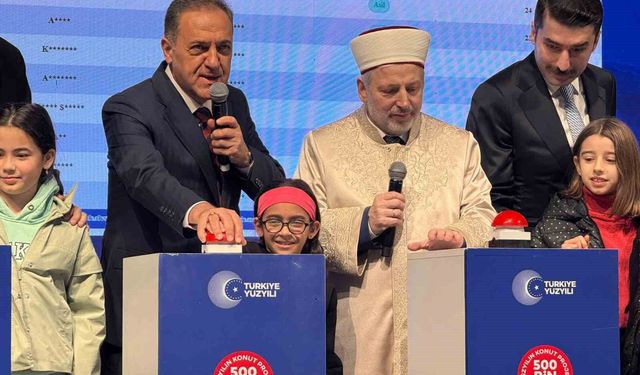 Yalova'da bin 805 TOKİ konutunun kura çekimi yapıldı