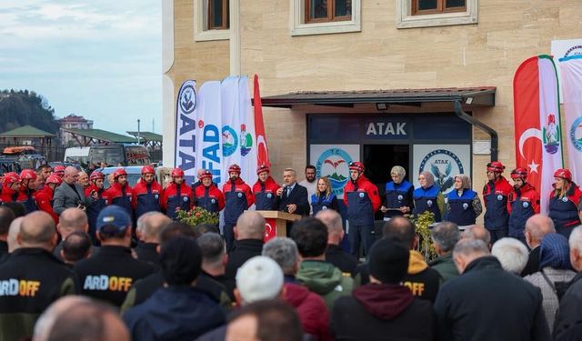 Atmaca Arama Kurtarma Derneği (ATAK) Yerleşkesi açıldı