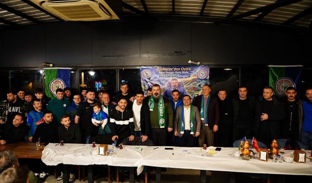 Çaykur Rizespor Ailesi'ne Ardeşen'de Coşkulu Karşılama