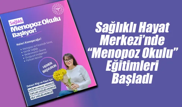 Rize İl Sağlık Müdürlüğü’nden “Menopoz Okulu” Eğitimi