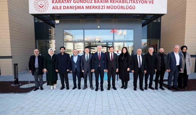 AK Parti heyeti Karatay'da yatırımları inceledi