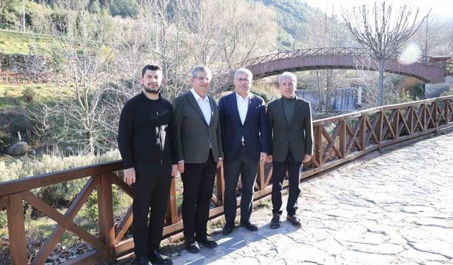 AK Partili Türkmen ve Subaşıoğlu'ndan Denizli'de 'Eser Siyaseti' turu