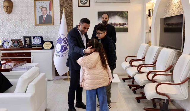 Akçadağ Belediyesi'nde bayramlaşma töreni