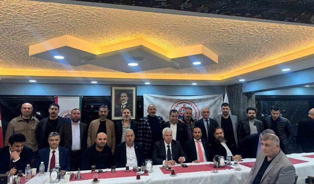 Ankara'da yaşayan Çermikliler iftar yemeğinde buluştu