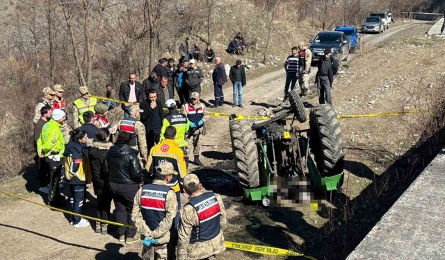 Ardahan'da traktör kazası; 1 ölü