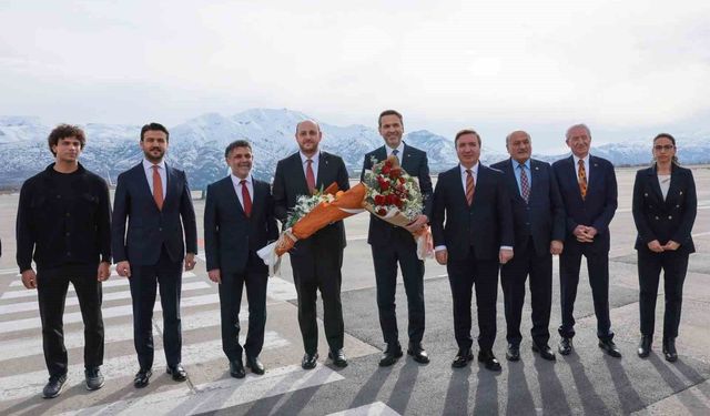 Bakan Bayraktar Erzincan'da