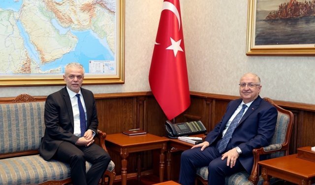 Bakan Güler, KKTC'nin Ankara Büyükelçisi Korukoğlu'nu kabul etti