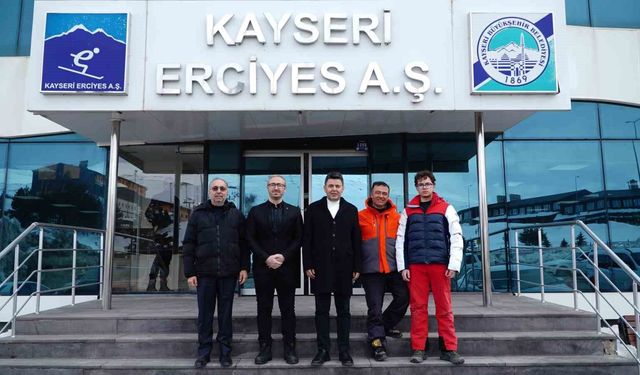 Bakan Yardımcısı Boyraz'a Erciyes'te kapsamlı sunum