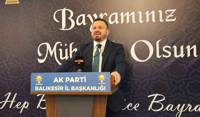 Balıkesir'de AK Parti bayramlaştı