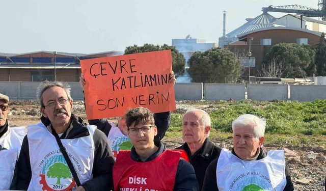 Bandırma'da 'ÇED olumlu' raporu verilen kimyasal tesise tepki