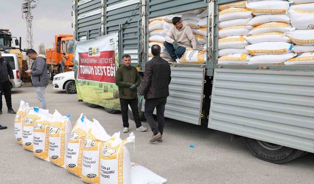 Başkan Altay: 'Yüzde 50 hibeli aspir tohumu desteğimiz çiftçimiz için bereketli olsun'