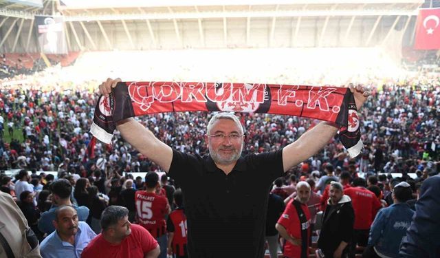 Başkan Aşgın'dan Çorum FK taraftarlarına destek çağrısı