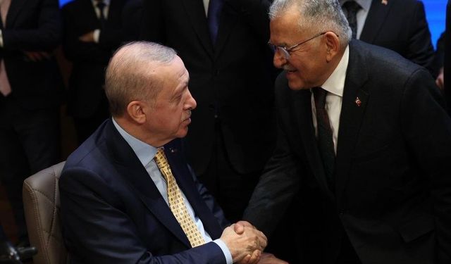 Başkan Büyükkılıç, iftarda Cumhurbaşkanı Erdoğan'la görüştü