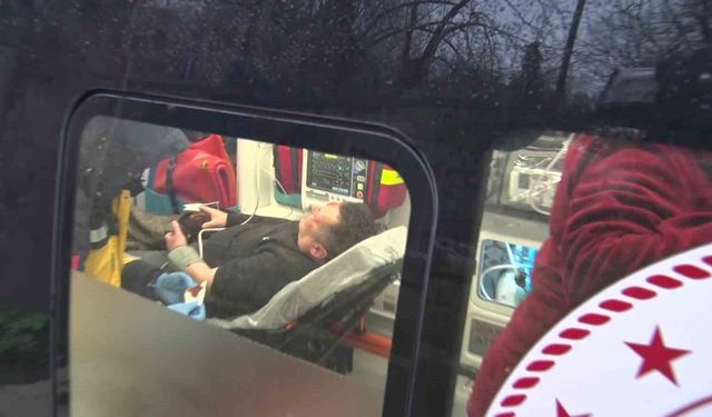 Beykoz'da İETT otobüsü kaldırıma çarptı: 4 yaralı