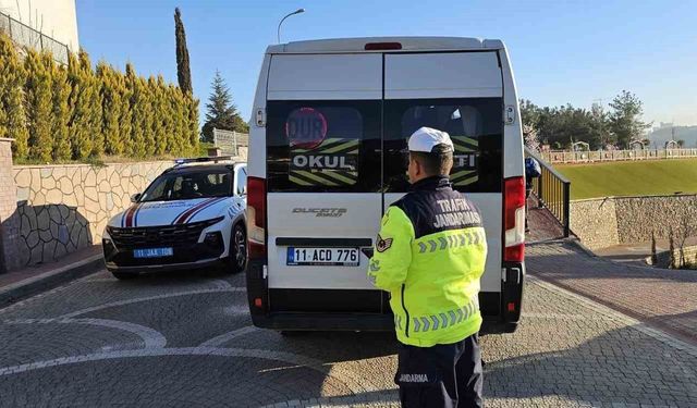 Bilecik'te okul servis araçları denetlendi