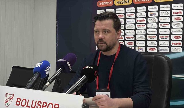 Boluspor - Çorum FK maçının ardından