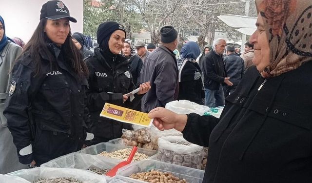 Bozkır'da kadınlara KADES anlatıldı