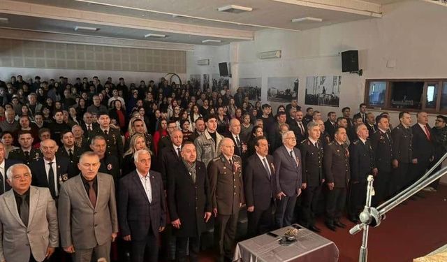 Burhaniye'de 18 Mart Çanakkale Zaferi ve Şehitleri Anma Günü kutlandı