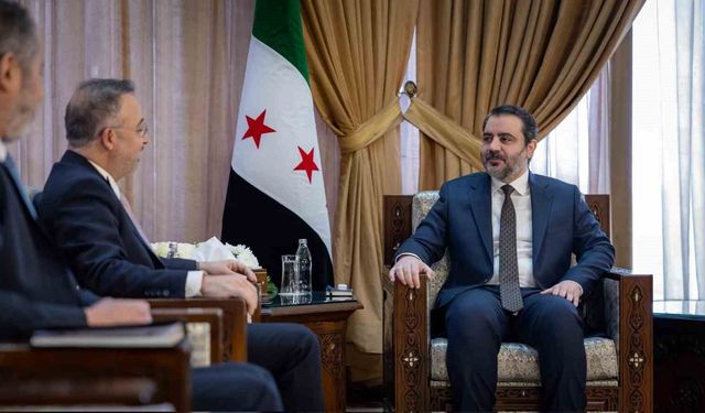 Büyükelçi Yılmaz, Suriye Dışişleri Bakanı Şeybani ile bir araya geldi