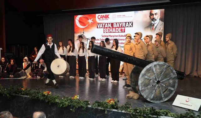 Canik Belediyesi'nden 'Vatan, Bayrak, Şehadet' programı