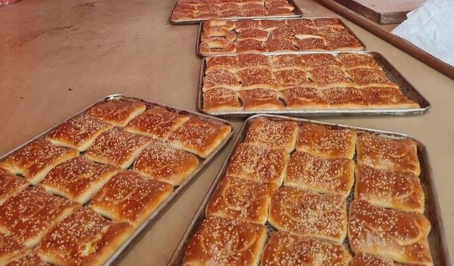 Çermik çöreğine Ramazan ayında yoğun ilgi