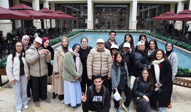 Down sendromu olan gençler ergoterapi öğrencileriyle kampüs deneyimi yaşadı