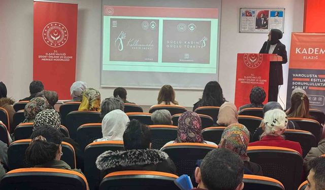 Elazığ'da kadının güçlendirilmesine yönelik eğitim