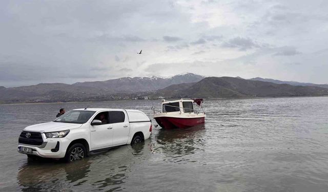 Elazığ'da kış mevsimi balık örneklemesi çalışması