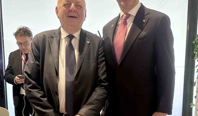 Enerji ve Tabii Kaynaklar Bakanı Bayraktar, İtalyan mevkidaşı Fratin ile bir araya geldi