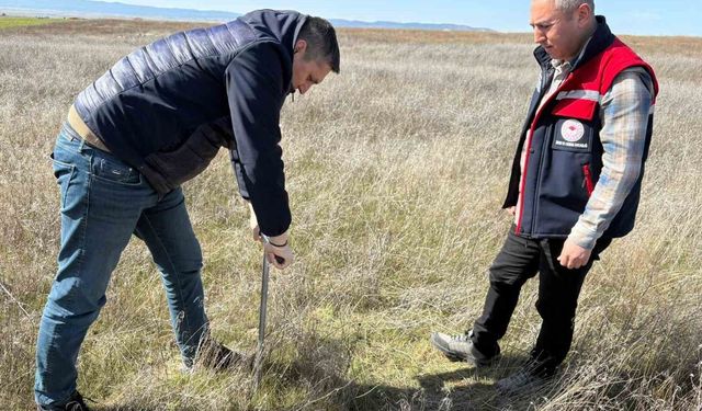 Evciler ve Dinar ilçelerinde arazi sınıflandırma tespit çalışması yapıldı