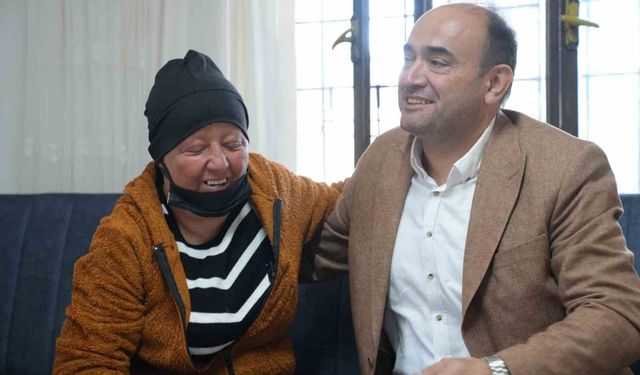 Fethiye'de kanserle mücadele eden kadının isteği yerine getirildi