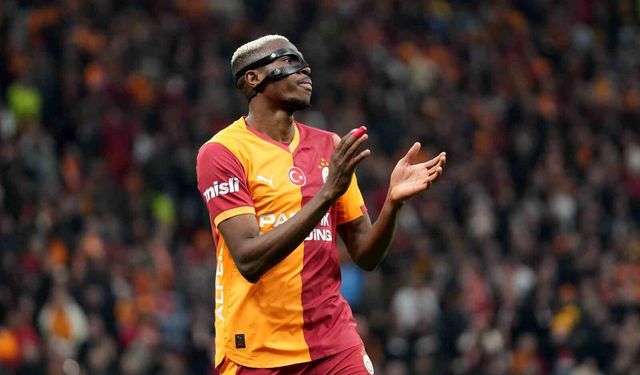 Galatasaray'da Victor Osimhen, ameliyat oldu