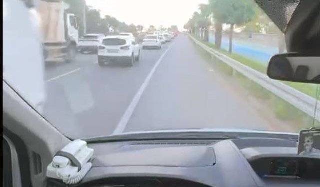 Giresun'da trafikte ambulans duyarlılığı