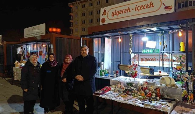 Halk Eğitim Merkezi stantları Ramazan'da da hizmet veriyor